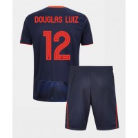 Nottingham Forest Douglas Luiz #12 Fotballklær Tredjedraktsett Barn 2025-26 Kortermet (+ korte bukser)